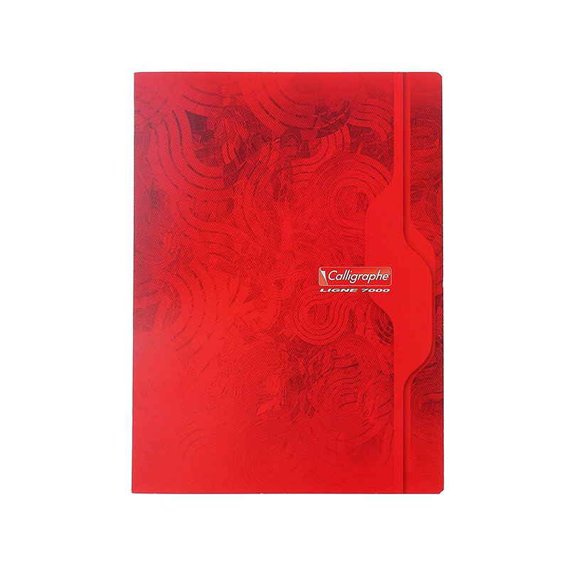 Cahier dur A4 300p-couverture rigide coloris aléatoire