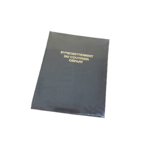 Registre enregistrement du courrier départ